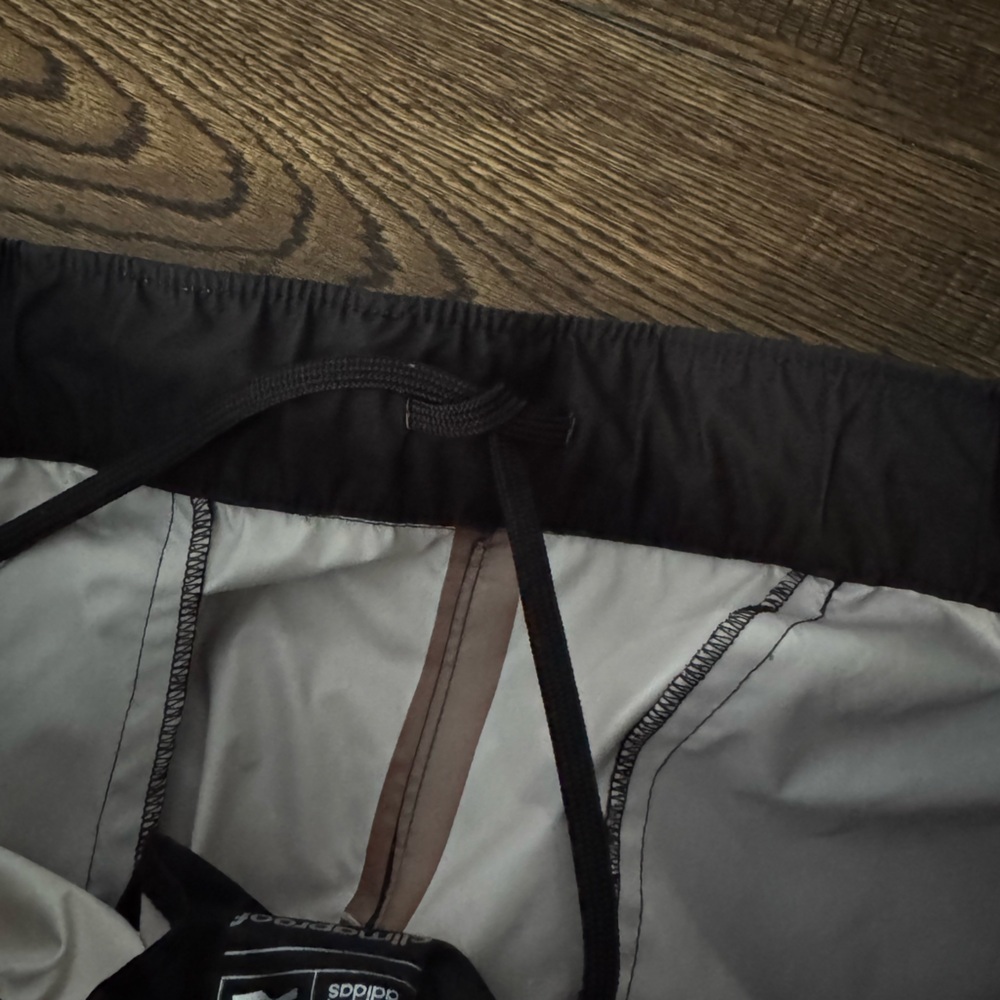 Adidas Climalite Black Rain Outdoor Rain Pants - Picture 4 of 7